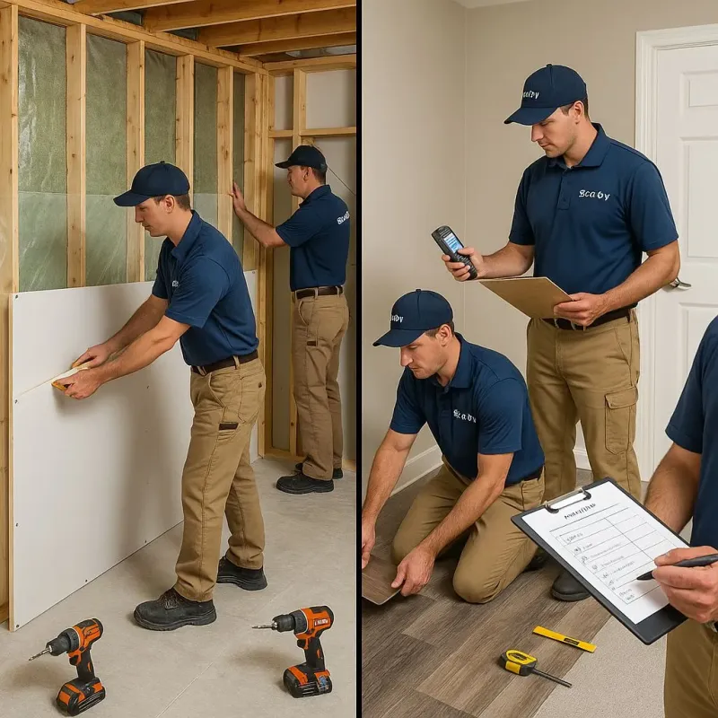 Repairs and Reconstruction process in Hebron Estates, KY