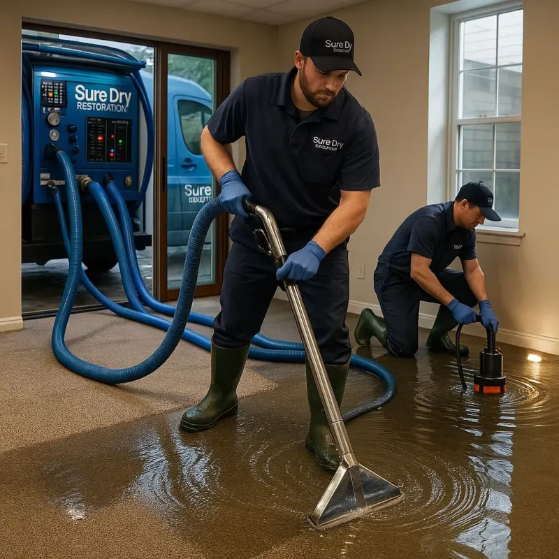 Water Extraction and Removal process in Hebron Estates, KY